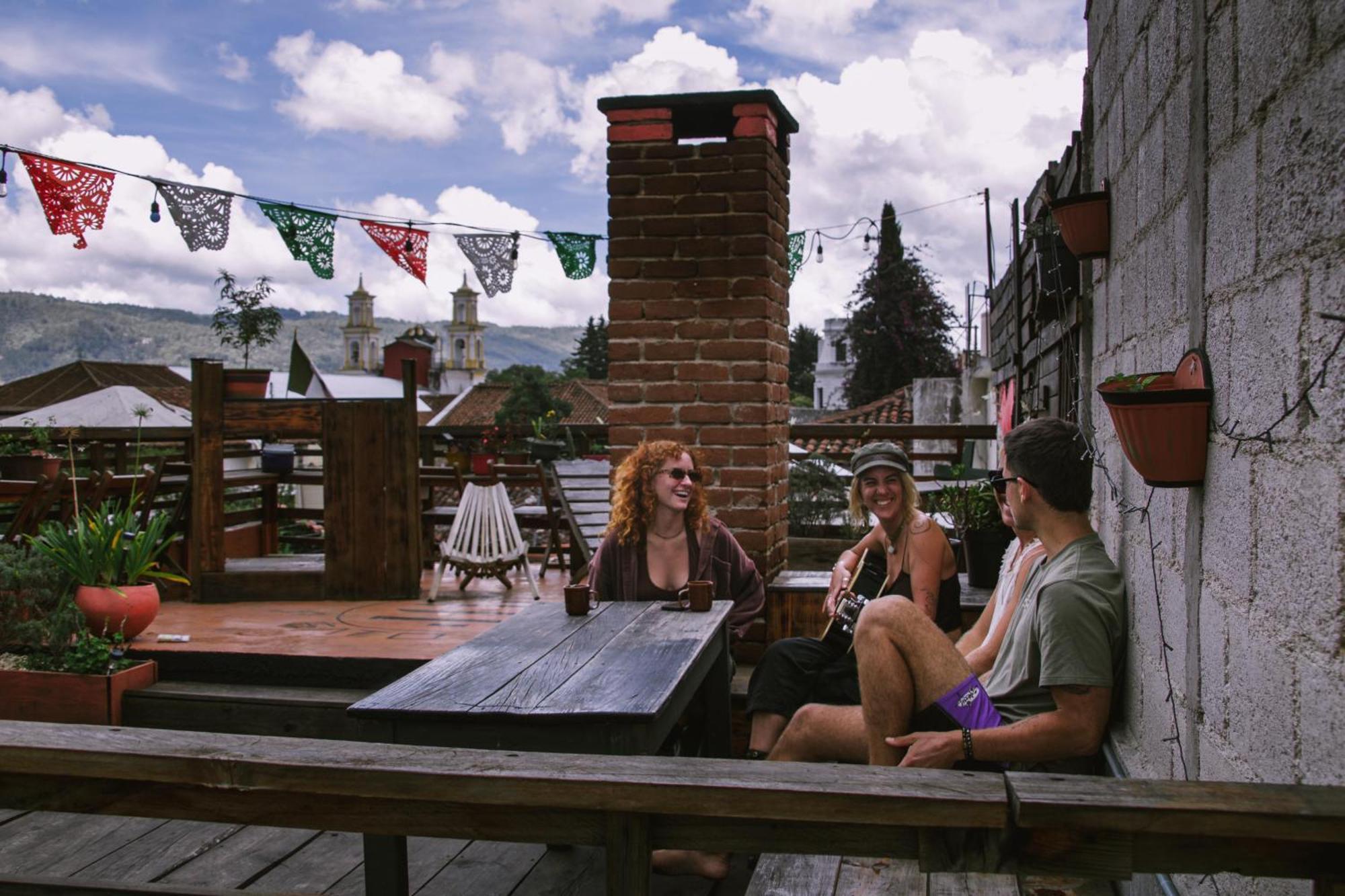 Casa Satoshi Hostel San Cristobal de las Casas Ngoại thất bức ảnh